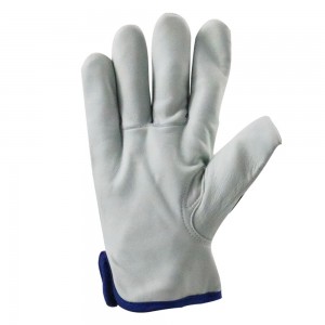 Sonice Impact Leather Gloves For Working Mechanica TPR Protective Safety Gloves
