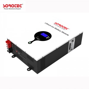 Factory made hot-sale Dc 36v To Dc12v Converter - Hot Sales Wall Mounted 51.2V 50Ah 80Ah 100Ah 120Ah 150Ah 200Ah LiFePO4 Lithium Ion Battery – Soro