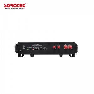 Hot New Products Ips Charge Controller - SOROREC 51.2 V 50AH Lithium Iron Phosphate 48vdc liFePO4 Battery  – Soro