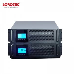 6KVA Segondè Frekans Single Faz Power Supply Online UPS HP9116CR Seri