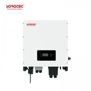 SOROTEC iHESS Seri Fase Tunggal Hybrid Solar Inverter 3.6kw 4.6kw 5kw 6kw Perlindungan IP65
