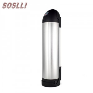 36V 10Ah water bottle lithium battery li-ion pack for electric bicycle