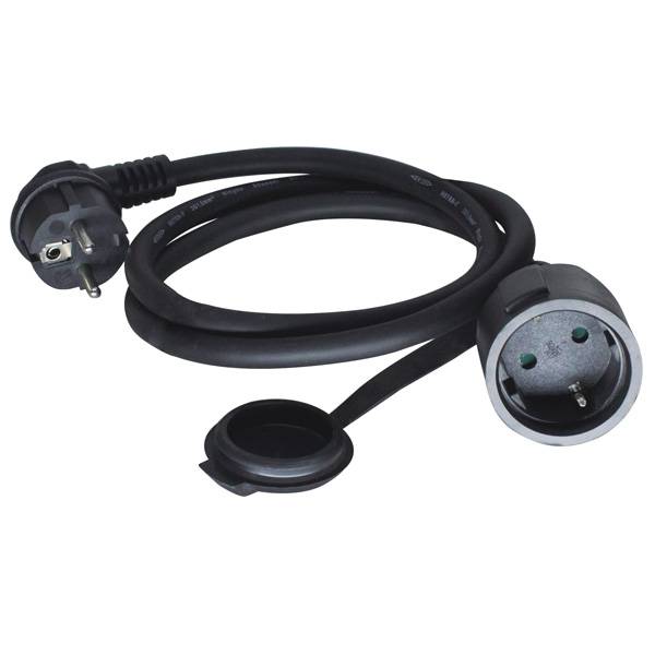 OEM/ODM China CEE Extension Cord - IP44 Rubber outdoor  extension cord with 90 degree plug – Shuangyang