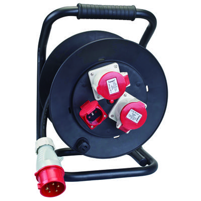 Manufacturer for Cable Reel Price - 5Pin Plug  Industrial  IP44 25m  cable reel – Shuangyang