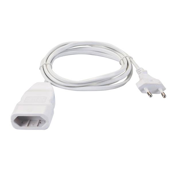 Chinese wholesale Extension Cord With European Plug -  2 pin flat shape extension cord  – Shuangyang