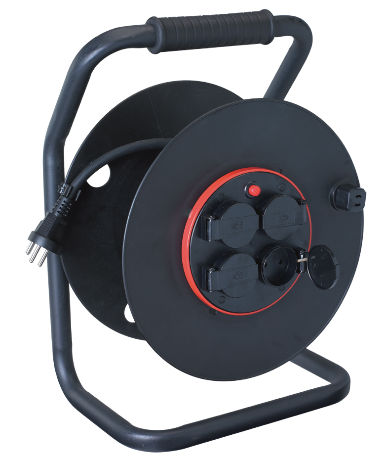 OEM/ODM China Outdoor Cable Reel – CE retractable waterproof IP44 power cable reel  – Shuangyang