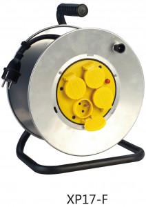 ROHS French outdoor iron cable reel