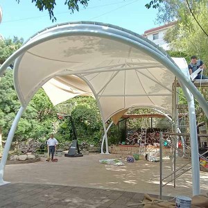 Manufacturing Companies for Membrane Tensile - Landscape membrane structure shed – Puye