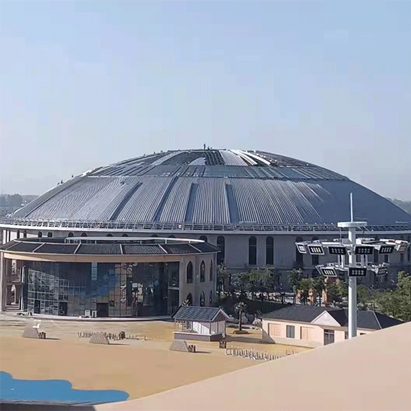 Steel Structure Space Frame of Inner Mongolia Circular Library