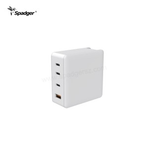 Power Adapter PD140W Foldable GaN Charger  New Product 4 Ports Type-c USB Travel Charger 140W US UK EU AU Plug Foldable Wall Charger for laptop phone