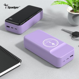 QI Wireless power bank 30000mah 22.5W portable Magnetic Charger High capacity magsafe battery bank