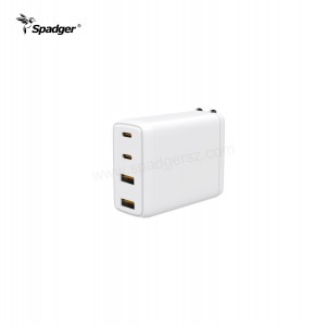 Laptop Mobile Phone Charger PD100W Foldable USB TYPE-C Wall Charger 100W Fast charging GaN ChargerUS UK EU AU Plug