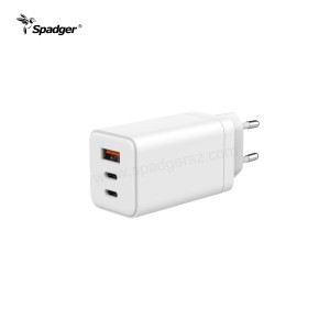 USB C Charger PD65W GaN Charger 2C 1A Foldable Wall Charger 65W PD&QC Fast Charging Travel Charger