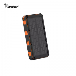 Solar Charging power bank 20000mAh solar portable charger New product solar battery bank