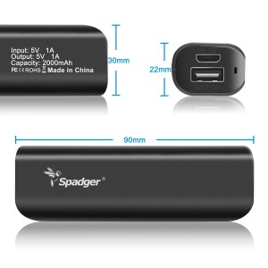 Custom battery charger slim 1800mAh-2600mAh promotion battery pack portable mini power banks