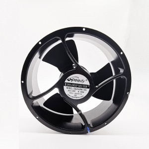 SA25489-3 110v 220v industrial ventilation fan 254x254x89mm air purifier ac dc  axial cooling fan