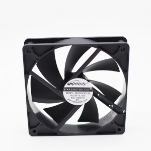 DC COOLING FAN SD12025-2  12025 12cm 120mm12v dc industrial ventilating fan 12025 power equipment cooling axial flow fan
