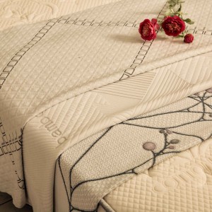 New Design Polyester Double-sided Jacquard Knitted Mattress Fabric for Mattress