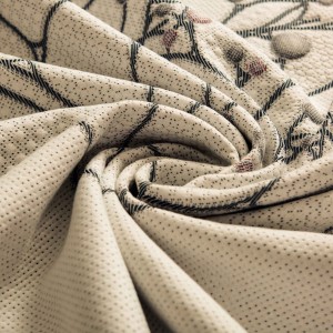 Polyester Double Jacquard Mattress Ticking Fabric