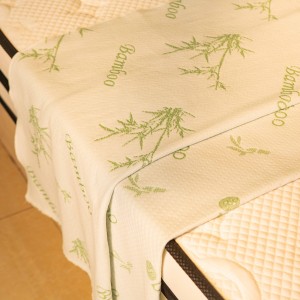 Bamboo Fiber Breathable Soft Knitted Mattress Fabric for Mattress