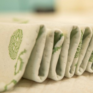 Bamboo Fiber Breathable Soft Knitted Mattress Fabric for Mattress