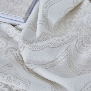Single Jacquard Knitted Mattress Fabric
