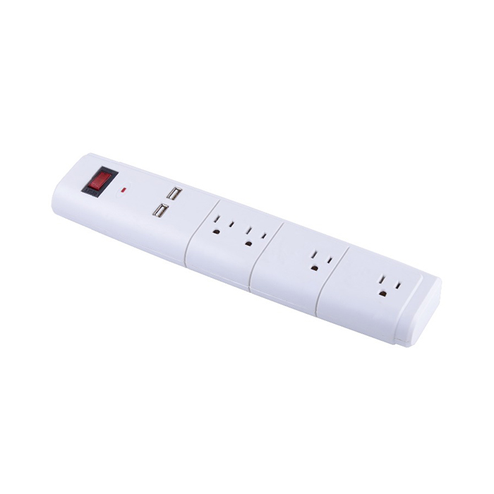 Cheapest 10 Mtr Extension Lead Manufacturers –  6-Outlet Power Strip, 2 Ft Extension Cord, Heavy Duty Plug  – Splendid
