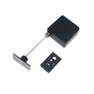 China Manufacture Micro Square Anti-theft Cable Retactor Security Display Pull Box