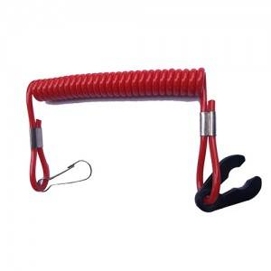 China Factory for China Safety Lobster Clasp Hook Flexible Fishing Line Coiled Belt