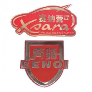 Factory Price For Diamond Cut Nameplate - Custom Logo Engraved Metal Tags Aluminum Brand Logo Engraving Name Plate – Spocket