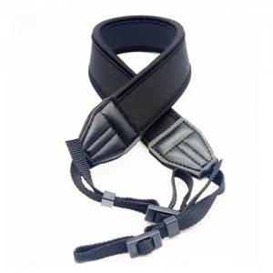 Excellent quality Carrying Strap - Universal Fashionable Quick-release Black Neoprene Camera Soft Neck Belt Strap – Spocket