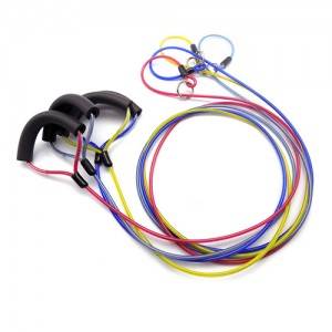Wholesale Dog Leash - Multifuncional Heavy Duty Strong TPU Coated Dog Leash Steel Wire Pet Collar Rope – Spocket
