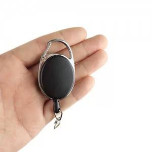 2021 wholesale price  Yoyo Badge Reel Key Holder - Universal Retractable Badge Reel Oval Egg Shape Expanding Key Holder Reel – Spocket