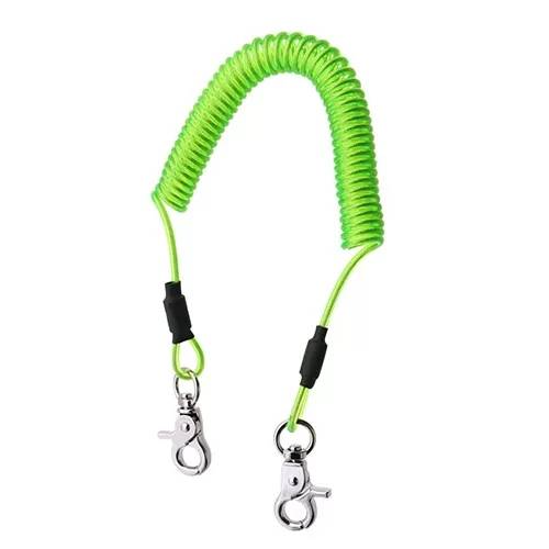China Steel Tool Safety Spring Lanyard Quick Release Lobster Clips Anti ...