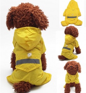 Dog PU Raincoat Dog Fashion PU Rainwear