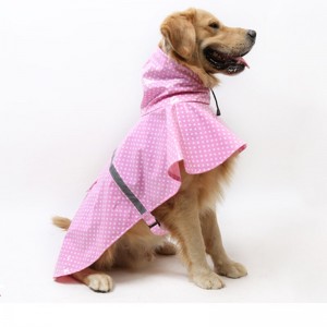 Dog PU Raincoat Dog Fashion PU Rainwear