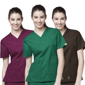 V-neck Nurse Uniform