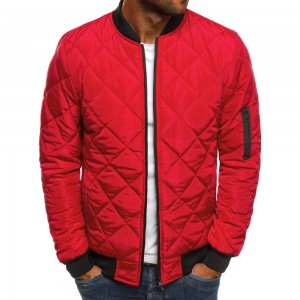 Quilted Bomber Jacket   