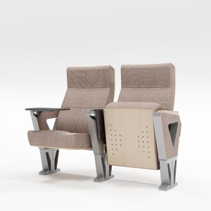 Auditorium chair design that ensures audience comfort during long events