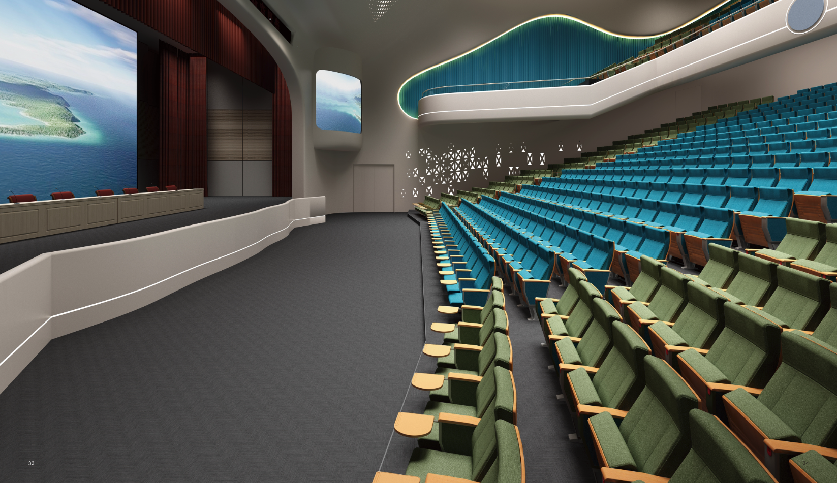 Auditorium & Cinema Seating: Comfort Inotora Center Stage muna 2024
