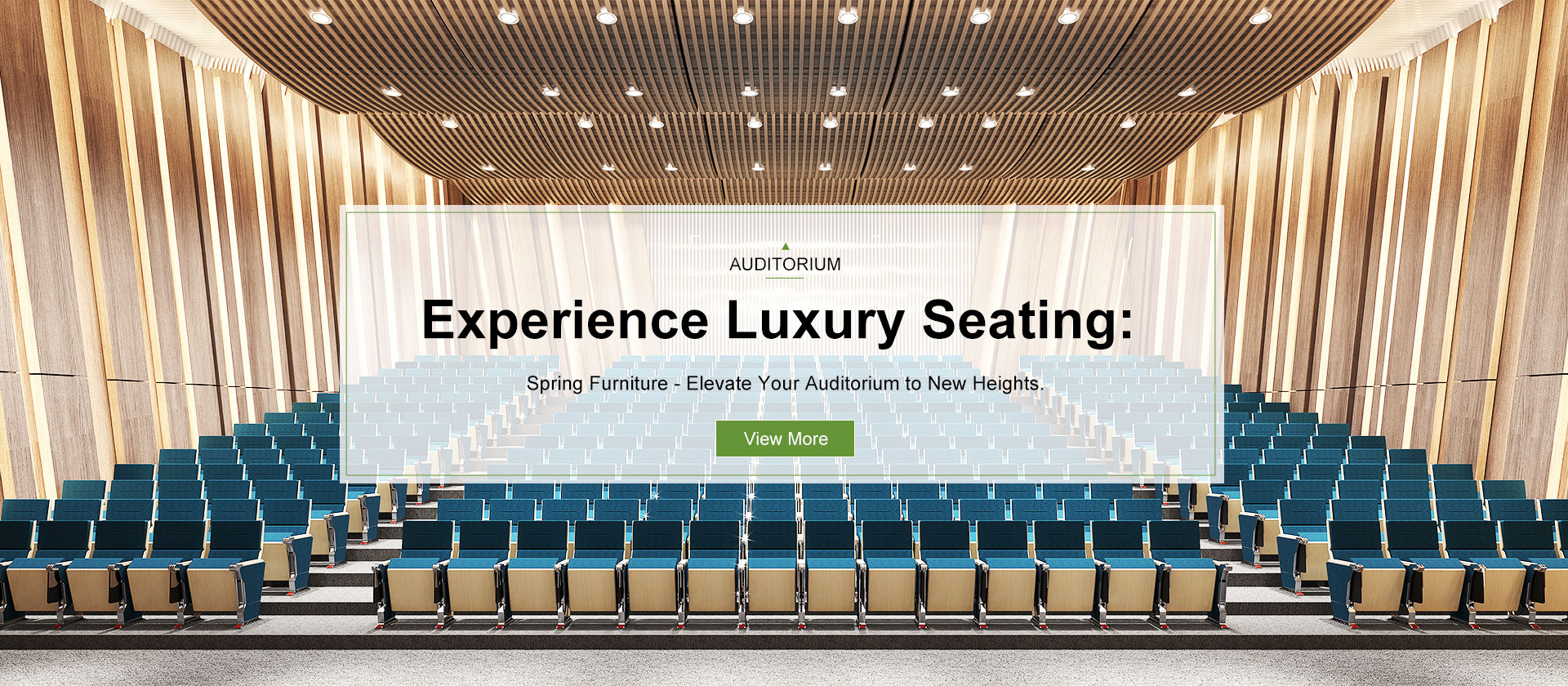 Experience Luxury Seating