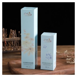 customized logo printing makeup cosmetic packaging box perfume cream cardboard boxes