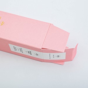 Cosmetics packaging box products color packaging box wholesale carton customization