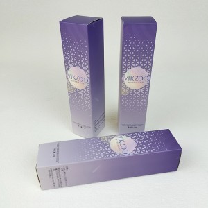 Printing eye cream white card packaging box skin care products outer packaging cosmetics lotion folding cartons