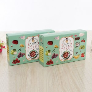 White cardboard aircraft box food pull-out box custom colour printing flower tea drawer gift box