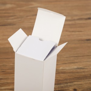 Manufacturers wholesale white card skin care paper box printing logo packaging color box
