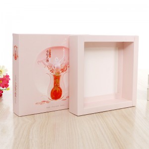 White cardboard aircraft box food pull-out box custom colour printing flower tea drawer gift box