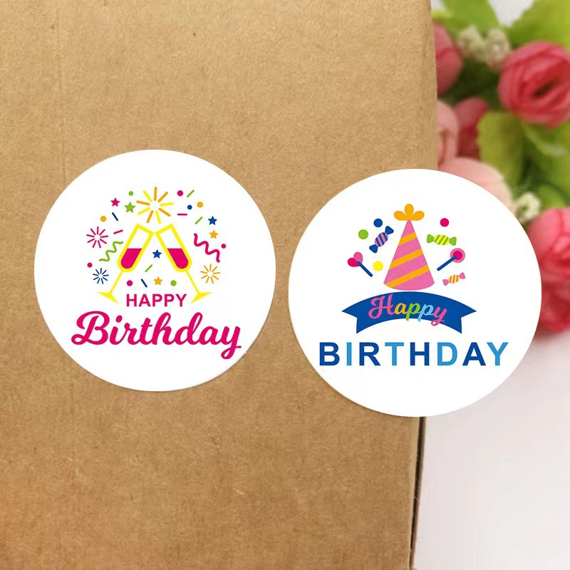 Etiquetas de cumpleaños personalizadas, feliz cumpleaños para