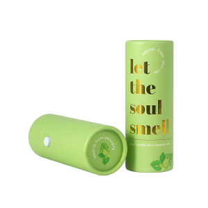 China OEM Custom Round Box Paper Packaging Cosmetics Beauty Cardboard Tube with Safety Lock