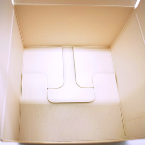 Custom Logo Luxury Printed Silver Cosmetic Paper Box for Pyrophosphate Packaging